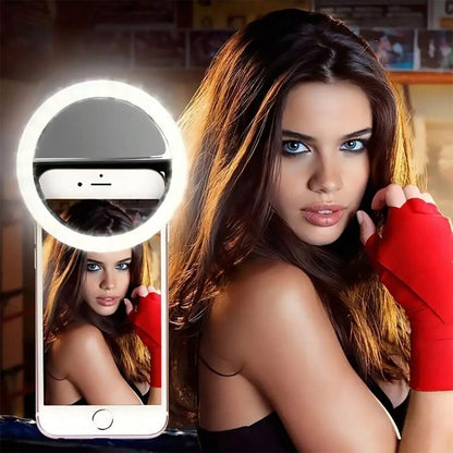 Mini Selfie Ring Light - USB Herlaaibare LED Light