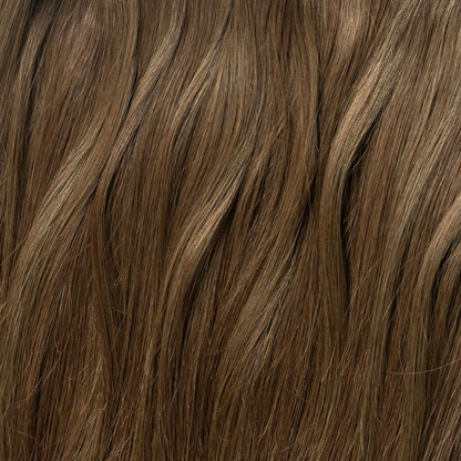 Clip in Ponytail - Dark Ash Brown Mix 2B/3B