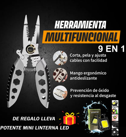 9 in 1 Multifunctional Pliers