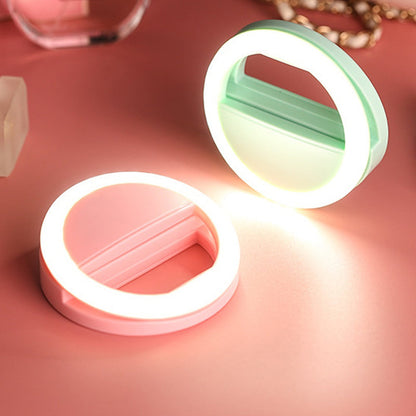 Mini Selfie Ring Light - USB Herlaaibare LED Light