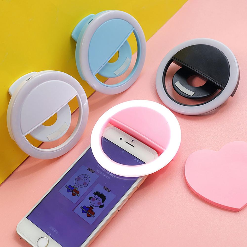 Mini Selfie Ring Light - USB Herlaaibare LED Light