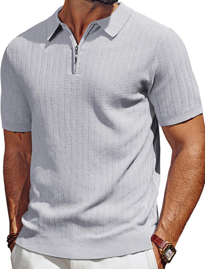 Cool Comfort Quarter Zip Polo