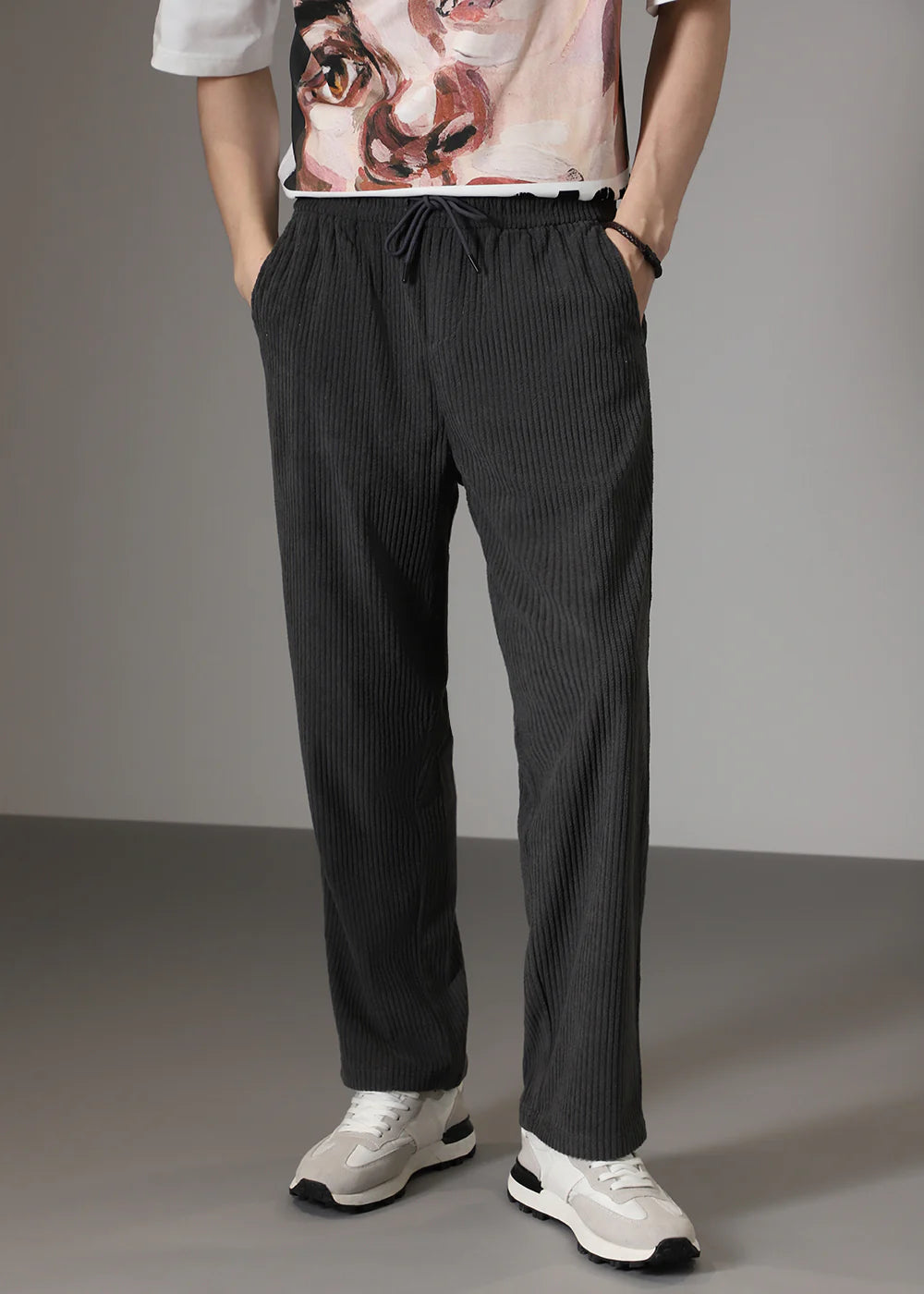 Gerieflike corduroy-broek