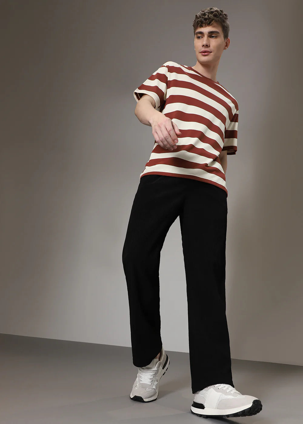 Gerieflike corduroy-broek