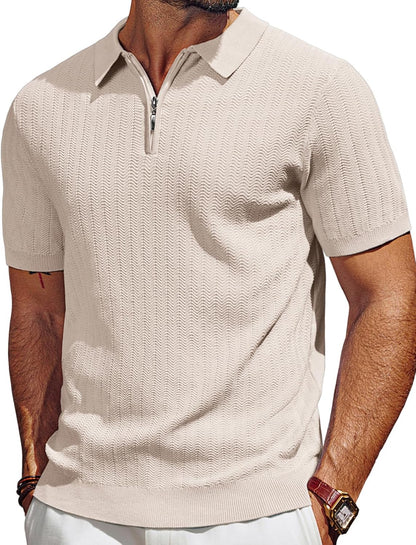 Cool Comfort Quarter Zip Polo