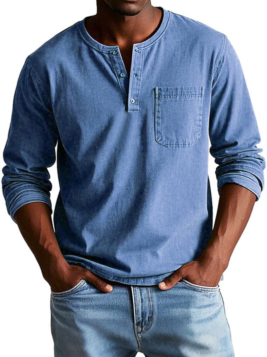 Vintage Comfort Henley-hemp