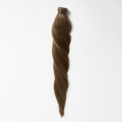 Clip in Ponytail - Light Chocolate Brown 2B