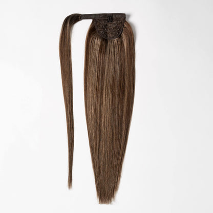 Clip in Ponytail - Ash Brown Mix 3B/5B