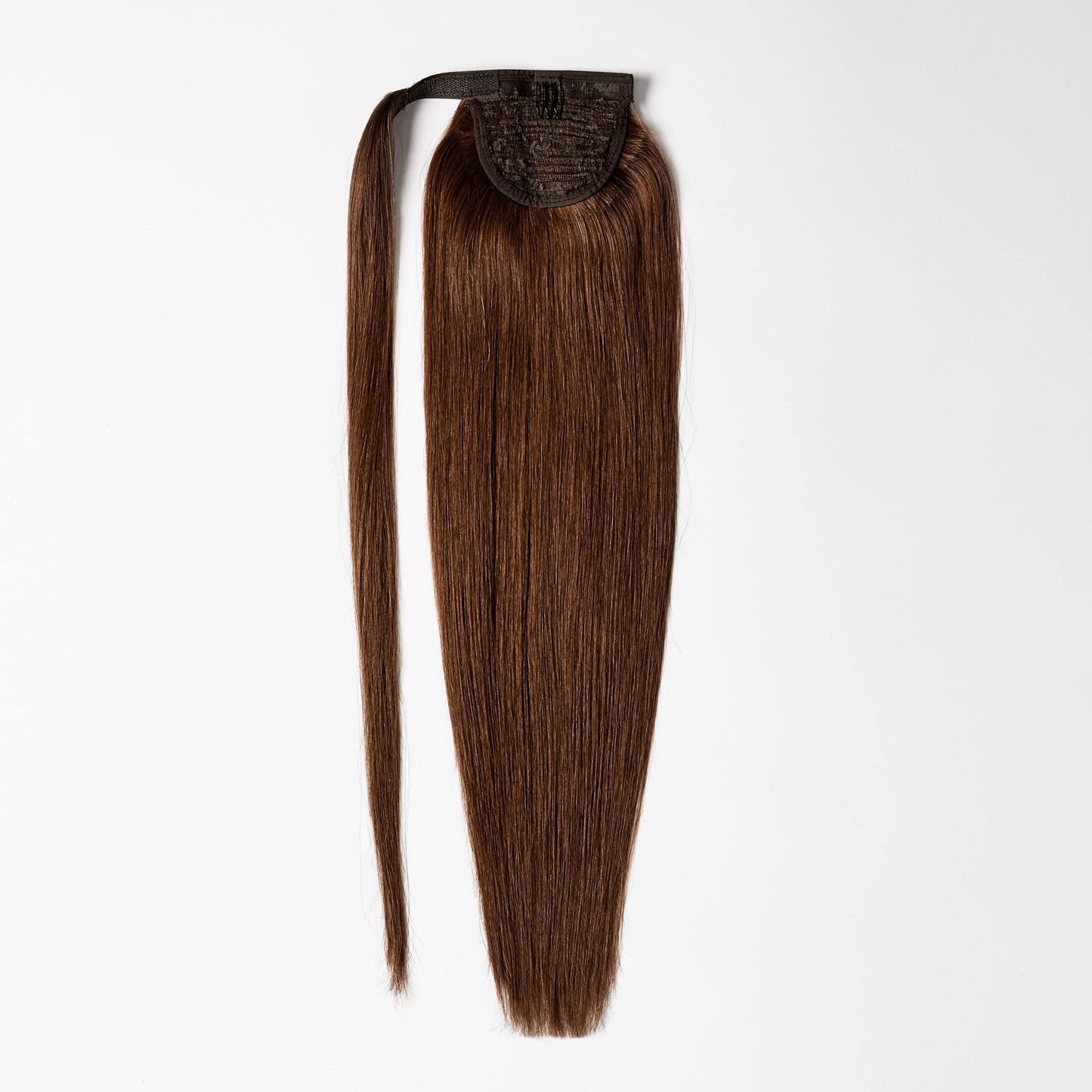 Clip in Ponytail - Warm Brown 4