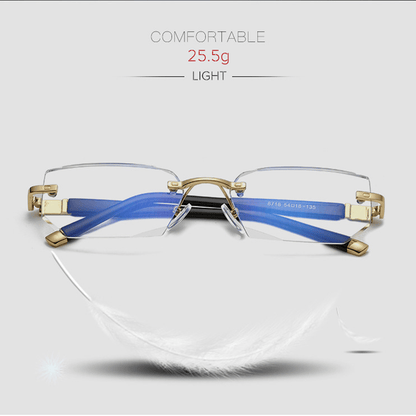 ✨Sapphire high hardness ✨Anti blue progressive Far And Near Dual-Use Reading Glasses