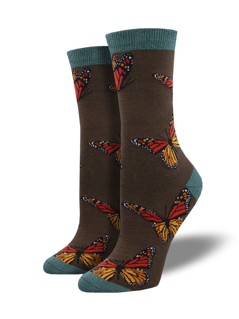 Monarchy Socks - MED - Brown